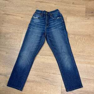 Madewell The High-Rise Slim Boyjean in Medium Blue Wash Size 25